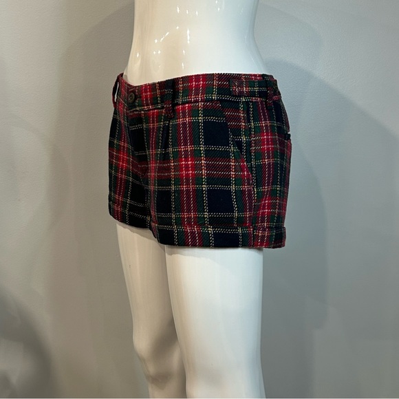 Abercrombie & Fitch Tartan Trouser Shorts - Picture 4 of 11